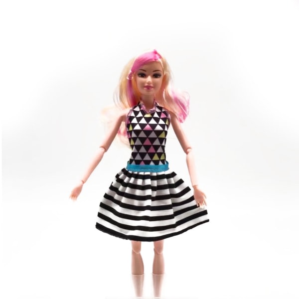 18 stycken fashionabla kläder, kjolar, byxor, badkläder, Barbie dockkläder