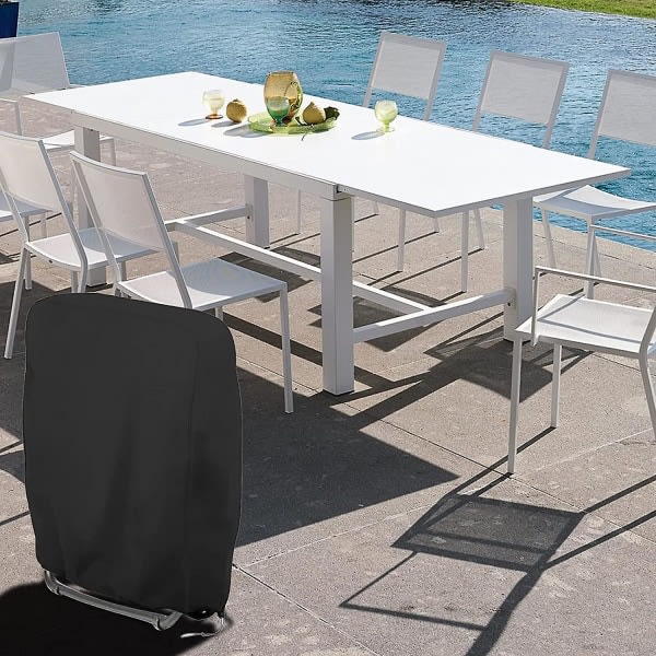 IC Udendørs Foldbar Stol Cover (Sort)