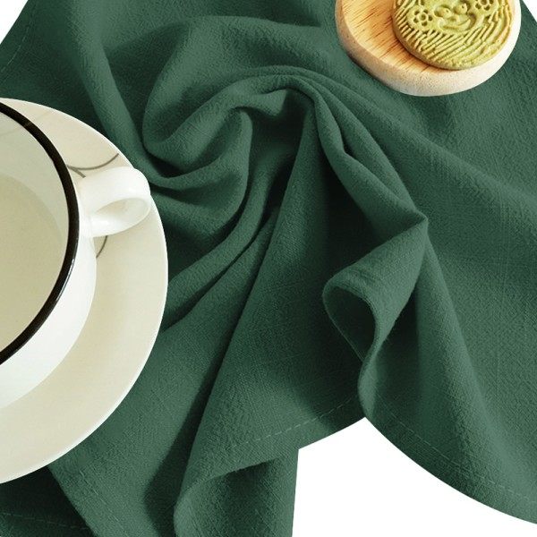IC Stofservietter, linnedservietter, genanvendelige servietter Green