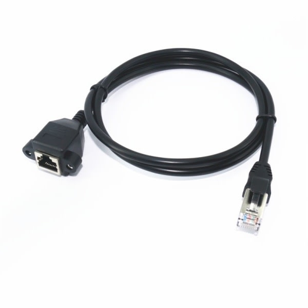IC Guldpläterad Mini HDMI hane till HDMI 19-stifts honadapter med 90 graders vinkel (svart)