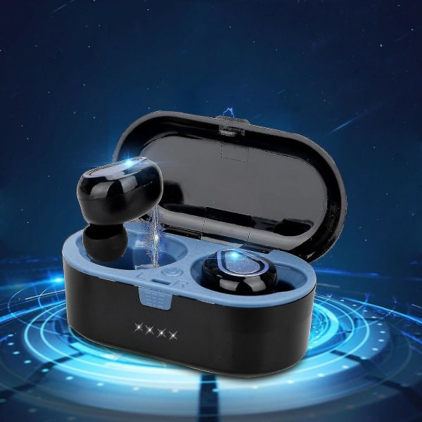 IC Bluetooth-headset 5.0 bärbart in-ear dubbla Bluetooth-headset mini binaural sport