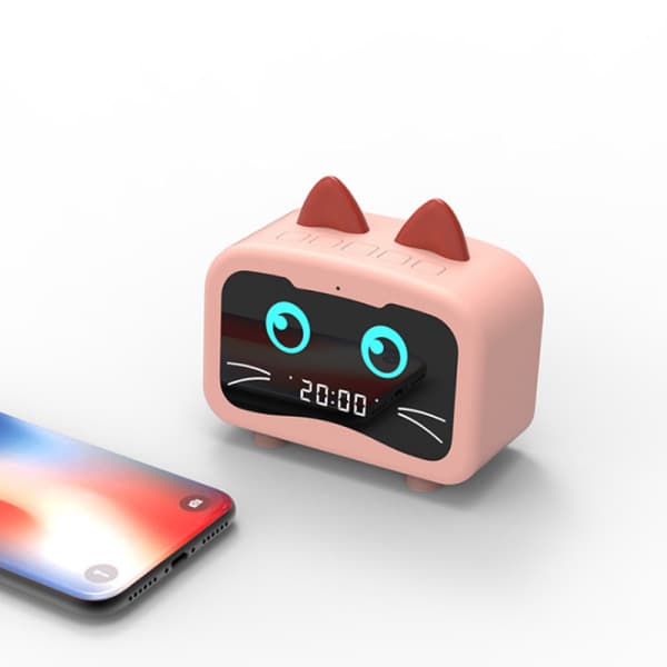 IC Bluetooth-kaiutin Radio Monitoiminen LED Latautuva Hyvä