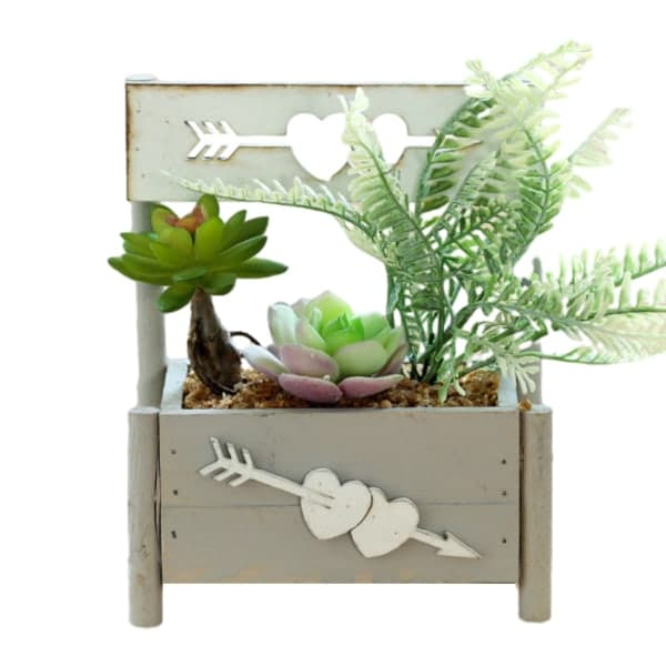 IC Falsk blomst simulering sukkulenter potteplante mode kreativ
