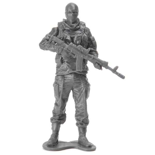 IC 4D-montering 1/18 Soldat Soldat Modelldukke 8st/ Sett Gutter Krig