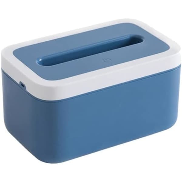 IC Creative Servettlåda Tissue Box med Nattljus Hushållsavtagbar Tissue Box Förvaringsbox Matbord Tissue Box