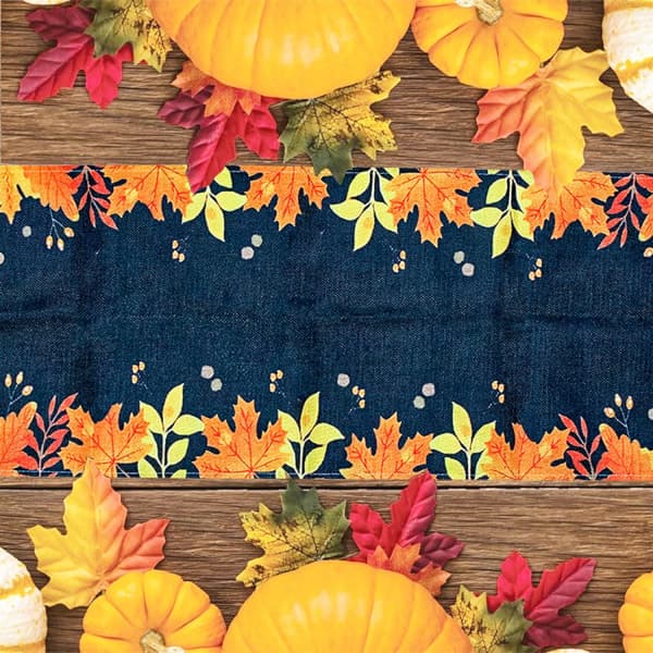 IC Høstbordsløper, 1 stk Hej høstbordsløper 72 tommer lang høstpumpa bordsløper 13x72 tommer Høstbordsløper Thanksgiving-bord