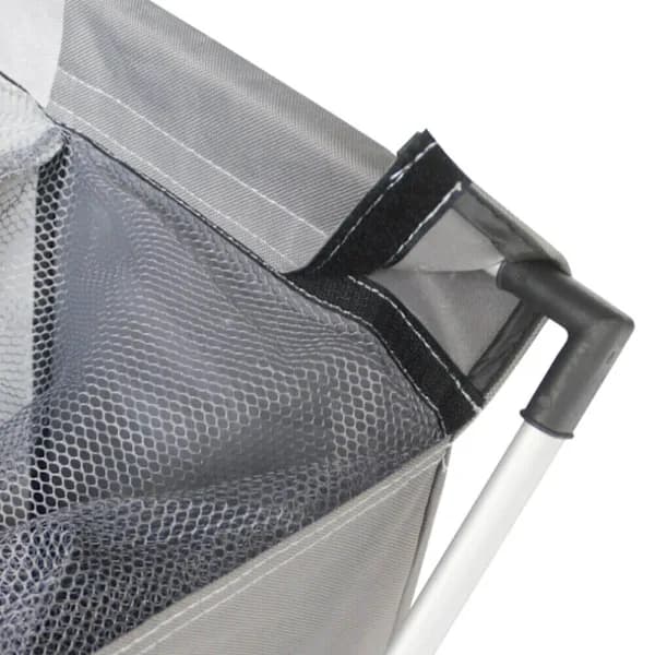 Elegant 3-piece Laundry Basket: Sort, Organize and Save Space Grey