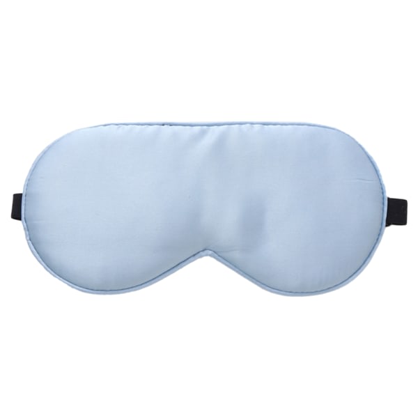 IC Silk Sleep Eye Mask för män kvinnor, Bekväm mjuk ögonmask ljusblå