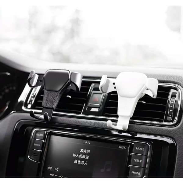 IC Gravity Bilhållare För Mobiltelefon Hållare Bil Luftventil Clip Mount Mobiltelefon Stöd För Xiaomi Iphone Samsung