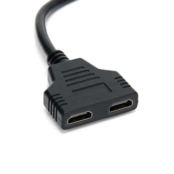 IC 1 ingång 2 HDMI-yhteensopiva jakajakaapeli HD 1080P videoliitäntä