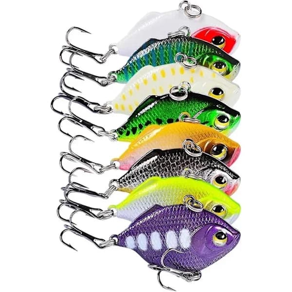 Luminous Cicada Bait Sinking Tail Spinner Lures For Perch Pike Zander 4.5cm 8.5g 1 PC 01
