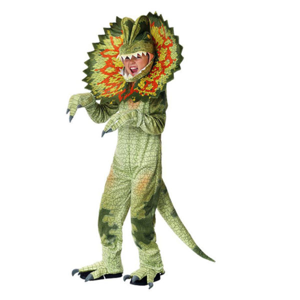 Halloween Kostymer Pojkar Flickor Triceratops Cosplay Set Halloween Barn Jumpsuit 130-140