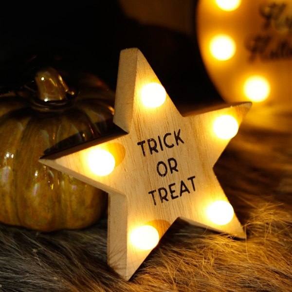 IC delar halloween hængende lanterne sæt, halloween græskar til skræmmende halloween fest dekoration (smilende græskar)