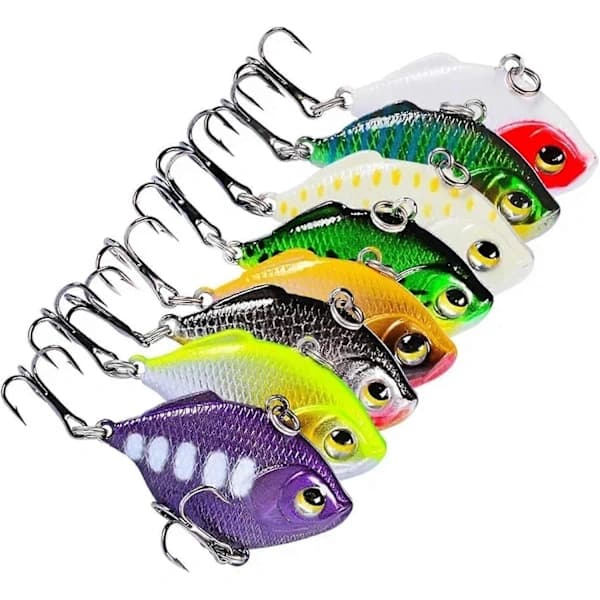 Luminous Cicada Bait Sinking Tail Spinner Lures For Perch Pike Zander 4.5cm 8.5g 1 PC 01