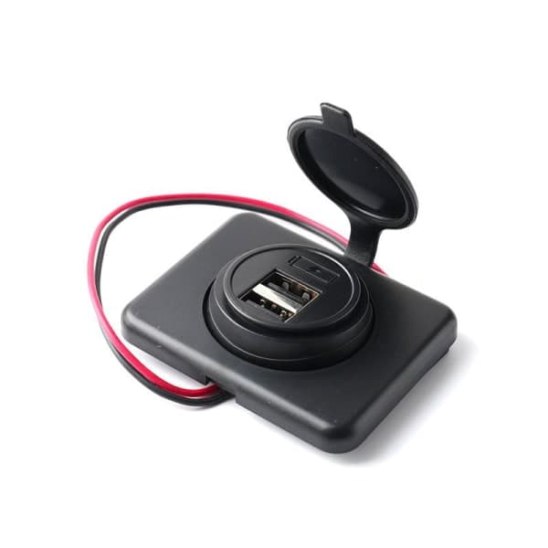IC 4.2A 12-24V Bilbuss Båd Dual USB Port Oplader Power Ud