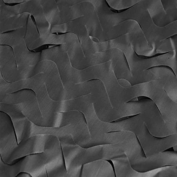 Shade Sail - 1 - 5x2m - Professional - Camouflage Fabric - Black - Shade Net - Outdoor Use - Rectangular - Awning - Camouflage Net