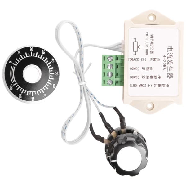 2X 4-20MA Signalgenerator Strøm Justerbar Analog Mengde Modul