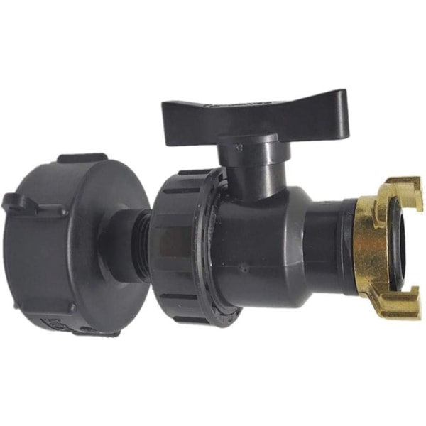 IBC-adapter, IBC-tankadapter S60x6 Gängbyte Koppling Trädgård 25 pagoda