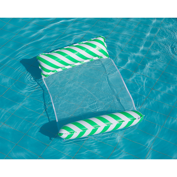 IC oppblåsbar pool-hängematte oppblåsbar vann-hängematte