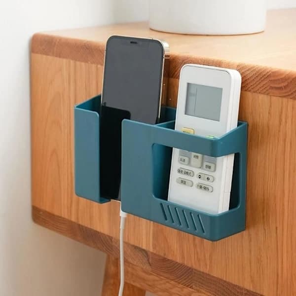 ABS Dustproof Wall Mounted Remote Control Holder, Space Saving Remote Control Case for Home