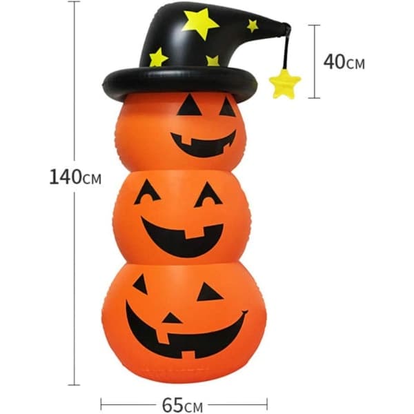IC Creative Halloween Ilmapumppu Kurpitsa Deko Kurpitsa Pinon Peli