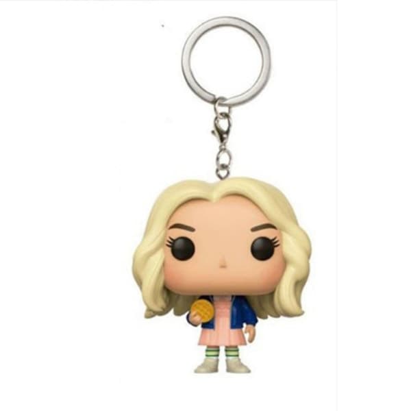 Stranger Things Pop Nyckelring Nyckelring Figurgåvor för nöjen #1 IC