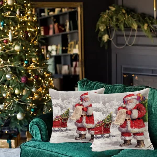 IC 4 stk julelinnetrekk juletre gubbe