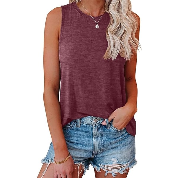 IC Damer Casual Cami Linne Loose Fit Summer Hihaton Camisole iso