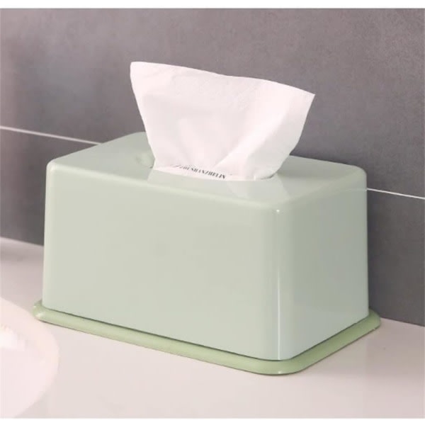 IC Vævspapirholder Hjem Opbevaringsboks til Vådservietter Desktop Toiletpapir Opbevaring Case Vævspapirboks
