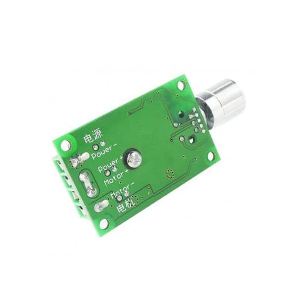 IC 12v 24v 10a Pwm DC Motorhastighetsregulator Dimmerkontrollbryter