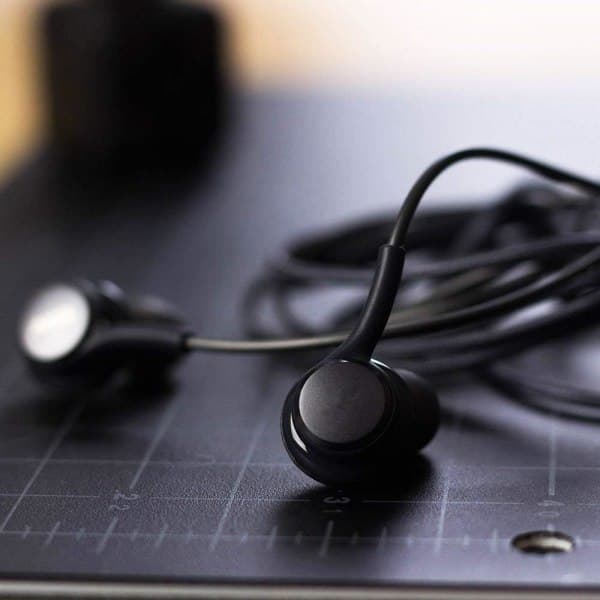 IC In-Ear-headset med ledning, mikrofon, støjreduktion, kraftig bas, Gaming Headset $ Ledningsbaseret in-ear støjreducerende headset