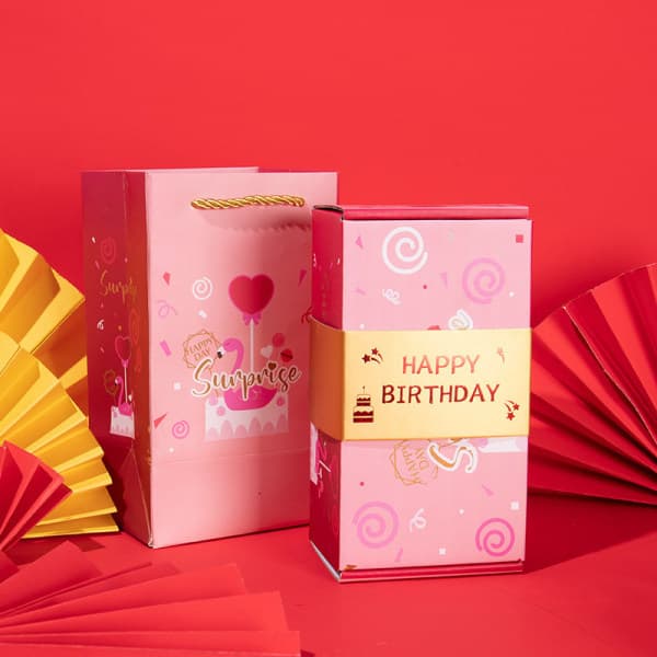 IC Yllätyslaatikko - Luo yllättävin lahja Pink one size