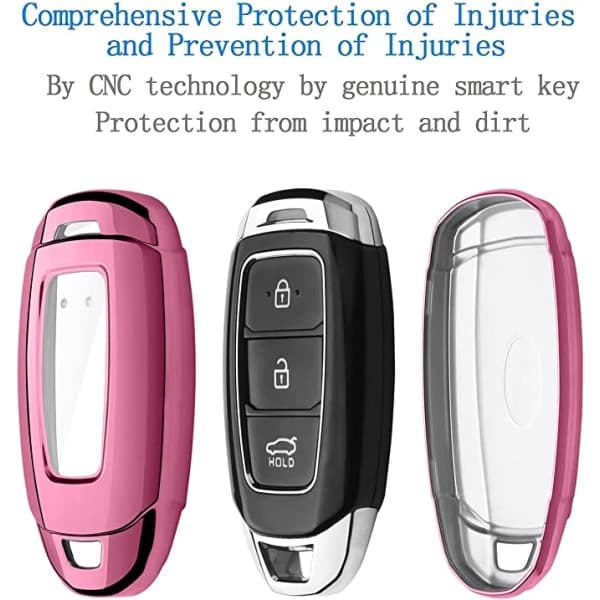 Mjukt TPU-skyddande skal för Hyundai Key IC