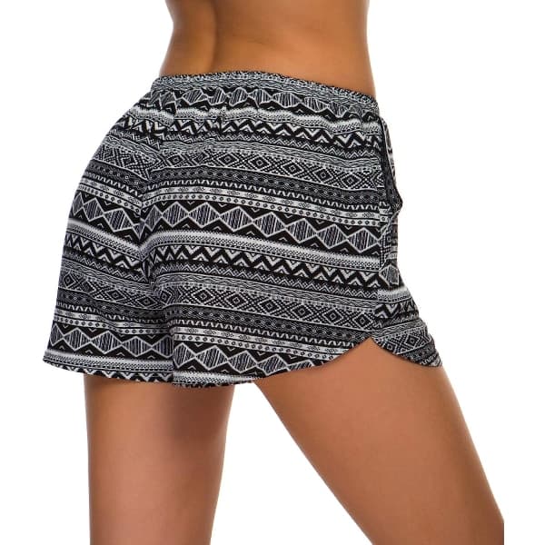 IC Urban CoCo, naisten joustava vyötäröllä oleva boho-printti #6 #6 Large