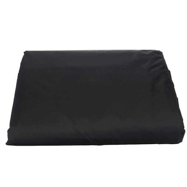 BBQ Gasolflaskskydd Vattentätt Dammtätt Polyester för Utomhusgrill Svart 31 x 59 cm