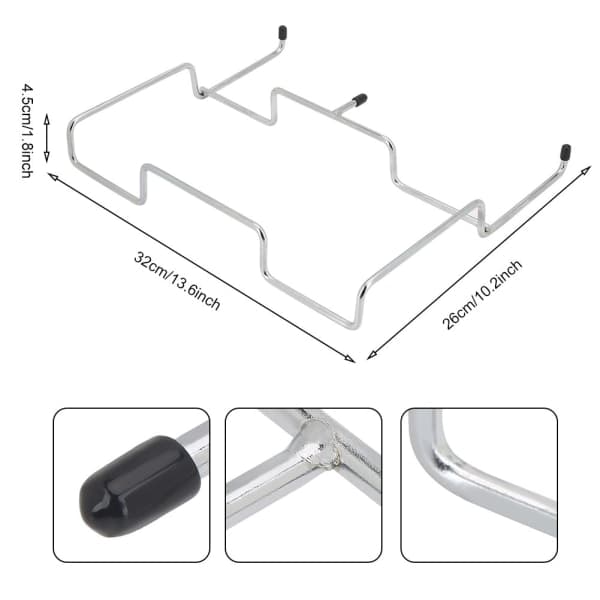 IC Papirposeholder, Bordsholder for søppelposer, Desktop Utendørs
