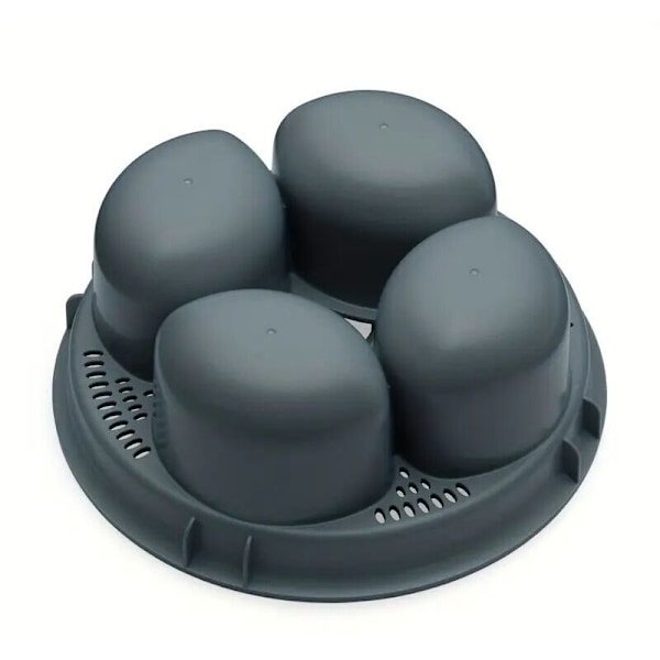 4-in-1 Monitoiminen Höyrytyskori, Munamuotit, Höyrystin, Munankeitinlisävaruste Thermomixille 1 kpl, DEBUNS