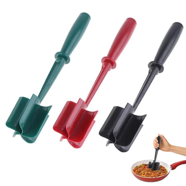 Köttkvarn Potatissallad Tomathackare Rismaskin Black meat pounder