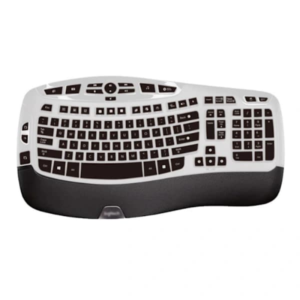 Logitech MK350 Langaton Bluetooth-näppäimistön suojus Musta Musta Svart