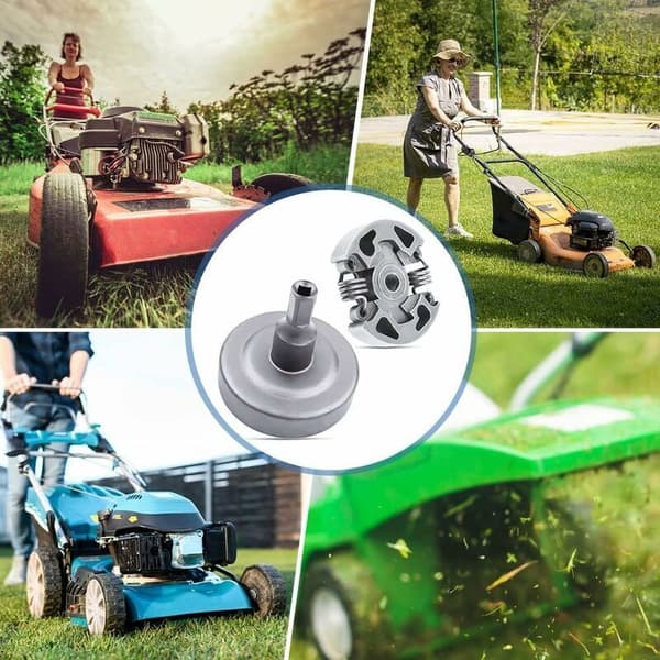 Koblings- og koblingsklokkesæt til Stihl FS38 FS40 FFS50 FS55 og flere serier, Sølv, 6.76.3, 6.11.3