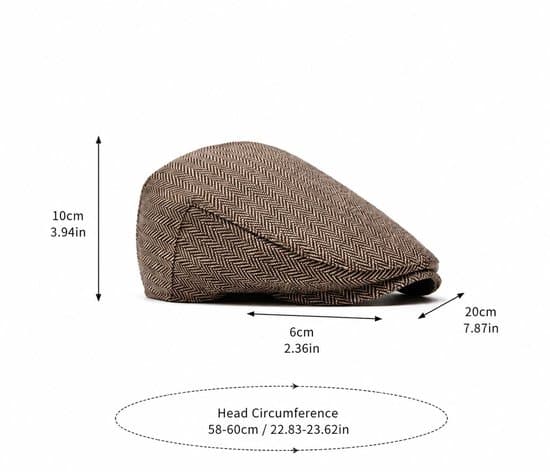 Herre Flat Cap, Polyester Med Bomullsfôr, Pustende Klassisk Design For Sommerlig Hverdagsbruk, Marineblå, Størrelse L (56–58 cm)