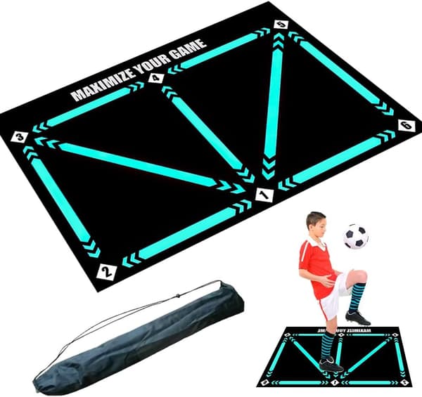 Fotbollsträningsmatta, 90 x 60 cm A