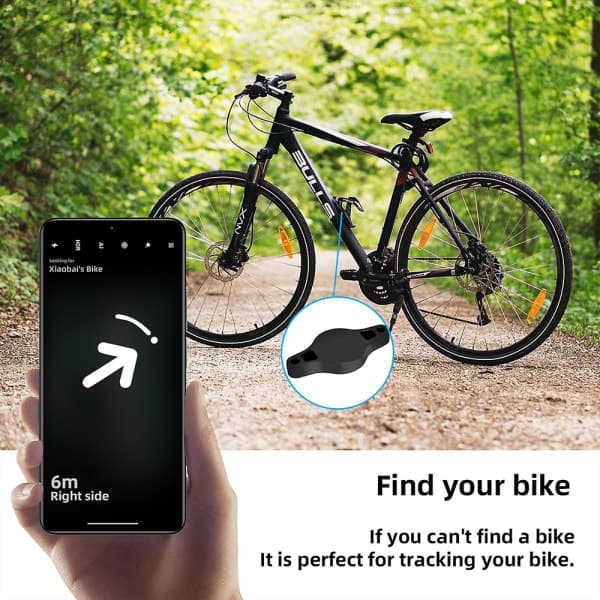 AirTag-holder med tyverisikring GPS-tracker blå IC