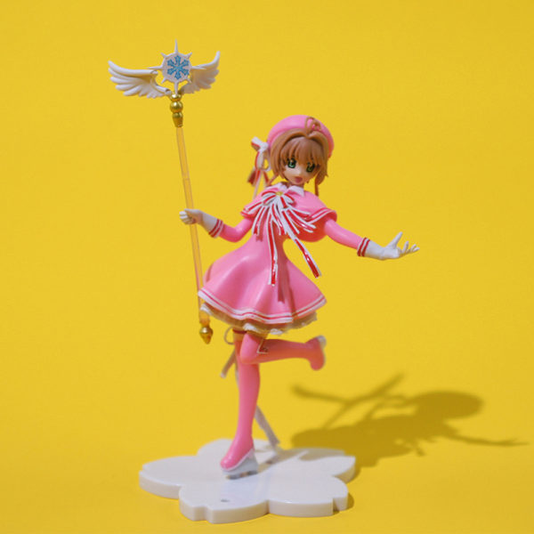 IC Anime Lovely Pink Card Captor SAKURA Action Figures-modellerare