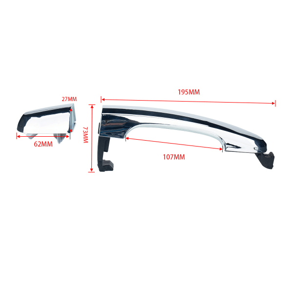 IC Ytterdørhåndtak Høyre For Kia Sorento