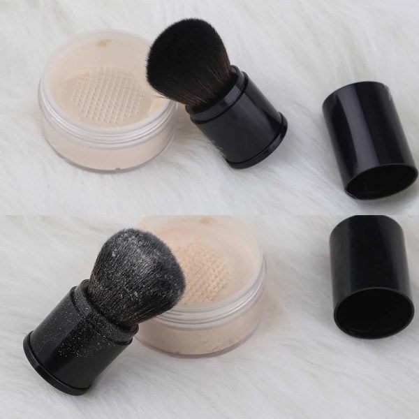 IG Infällbar sminkborste, Powder Brushes Foundation Travel