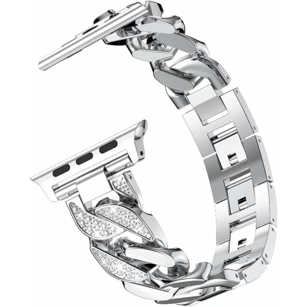 IC Kompatibelt Apple Watch Armband 38/40/41 mm Silver