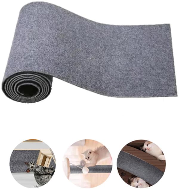 Kradsemåtte - egnet - Katte - 40 - 100 - cm - Møbelbeskyttelse - Kradsetræ - Kradsemåtte - Selvklæbende - måtte - Kat - sofaer - lænestole