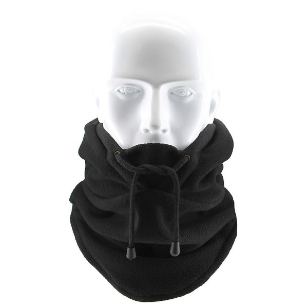 Cap Skid Vinter Vindtät Huppu Ulkoilma Urheilu Hakalappu Lämpimästi Vuorattu Huppu Mask Plyysi Lämmin Hattu Pyöräily Pyöräily WineRed