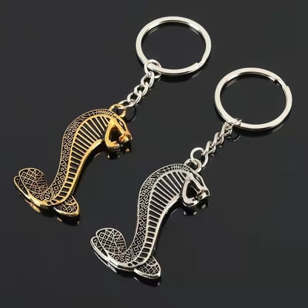 2-pack nyckelring med bilmärke - 3D bilnyckelring i metalllegering